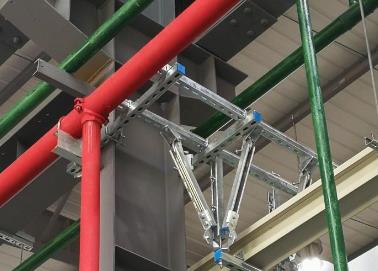 禹州该抗震支架的整体式支吊架结构协调性好